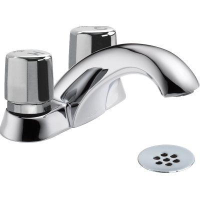 Metering Centerset Bathroom Faucet