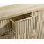 Commode à 7 tiroirs en bois manufacturé cannelé l 46,5 po Arrilla-1647670432