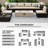 8-Piece Rattan Patio Conversation Set with Cushions and 56-Inch Outdoor Fire Pit Table-504312888