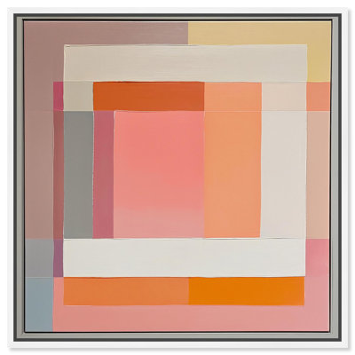 «Minimal Color Blocks I», art géométrique moderne par Art Remedy