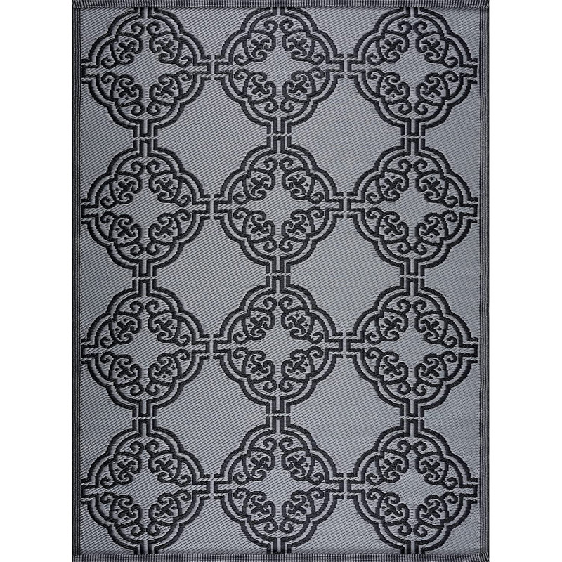 Ancha Oriental Indoor / Outdoor Rug, Rectangle 5' x 7'