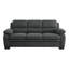 Hugh 80 Inch Sofa, Soft Foam Cushioned, Solid Wood-2073832981