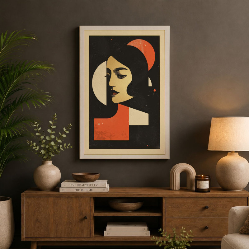 Print, 18x12 - 45.7 x 30.5 cm, Ochre Border
