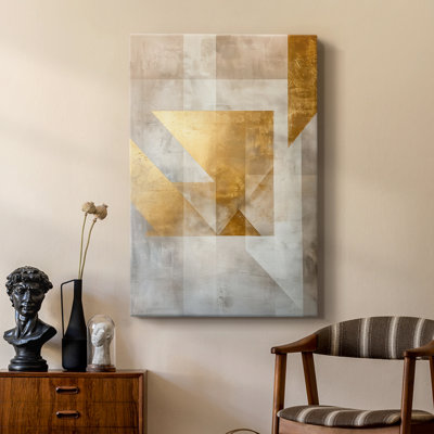 Série ABSTRACT CX - Toile tendue avec châssis Premium - Prêt à être accroché