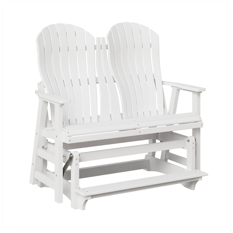 Contour Outdoor Glider, White, White