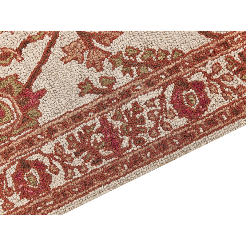 Aldyn Oriental Wool Hand Woven Area Rug, Rectangle 200 x 200cm