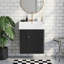 Ensemble de meuble-lavabo simple 21,6 po avec plateau en céramique Torkelson-280020929