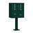 8 Door Front Load Multi-Unit Mailbox with 2 Parcel Lockers-10455209
