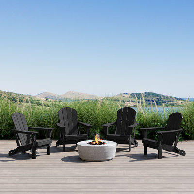 Laguna HDPE Folding Adirondack Chair