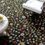 Laine touffetée à la main Chelsea Tapis d'intérieur floral en coton-1408948589