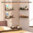 Floating Shelves For Wall, Wall Shelves For Decor Storage Set Of 6, Wall Mounted Wood Shelf For Bedroom, Living Room, Bathroom, Kitchen, Picture Ledge Shelf-1932320597