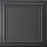 Line Art 1.6 ft. x 1.6 ft. Polystyrene Glue-up Ceiling Tile
