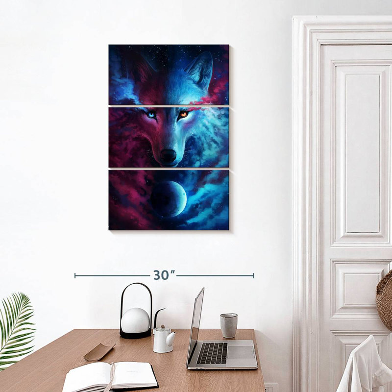 Brampt Where Light And Dark Meet, 32" H x 20" W