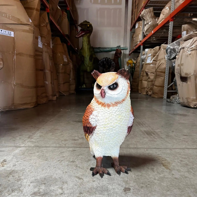 Owl Life Size Statue