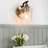 Balendran Iron Wall Sconce-Hammer Glass-2109882724