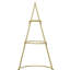 Metal Christmas Tree with Stand Gold Powder-coated steel-1712149305