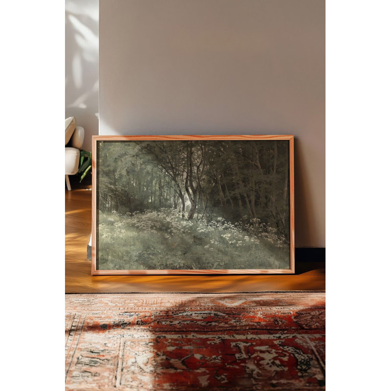 Peinture décorative encadrée