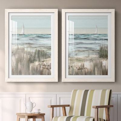 «Heading In Dusk I», reproduction encadrée de qualité supérieure, prête à être accrochée