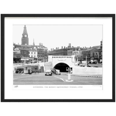 Liverpool, The Mersey (Queensway) Tunnel C1950 by Francis Frith - Single Picture Frame Print
