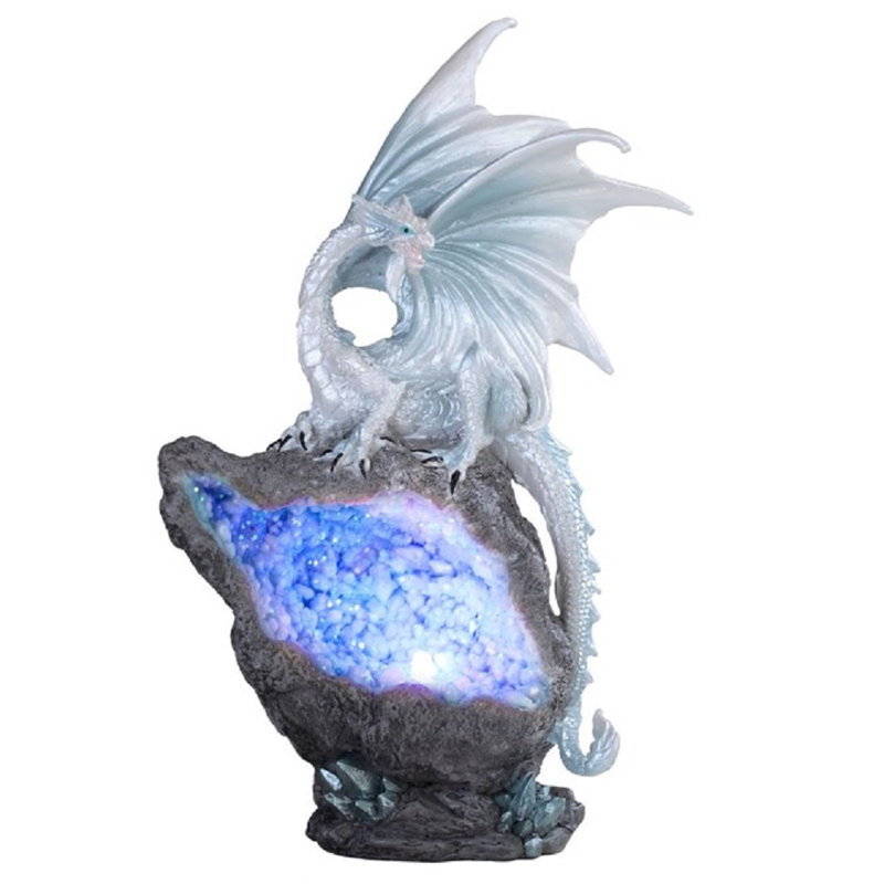 Éclairage de nuit dragon on del crystalstone
