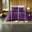 Ensembles de literie en velours luxueux, courtepointe en polyester hypoallergénique, confort de chambre glamour