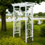 Tonnelle en bois Mimoza White Arbours