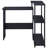Rectangular Writing Desk With Side Shelf (Not Including Office Chairs)-682871620