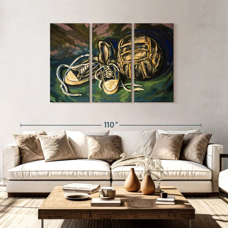 Sireci Soccer, 48" H x 74" W