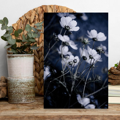 Wild Flowers 10 Contemporary Flower Wall Art Print 1 Piece Wrapped Canvas Wall Art