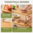 Bamboo Cutting Board Set with Built-in Handle for Versatile Kitchen Use and Easy Cleaning