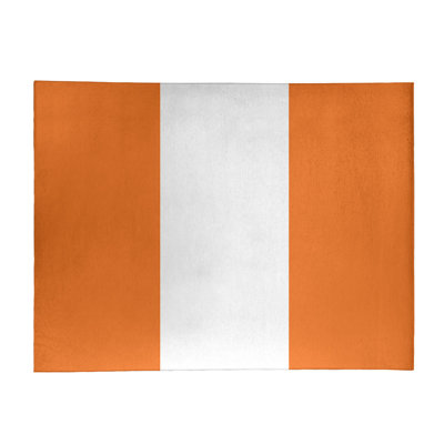 Tapis de zone orange