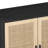 62.20"Elegant and Functional 4-Door Rattan Decorative Storage Cabinet-817232936
