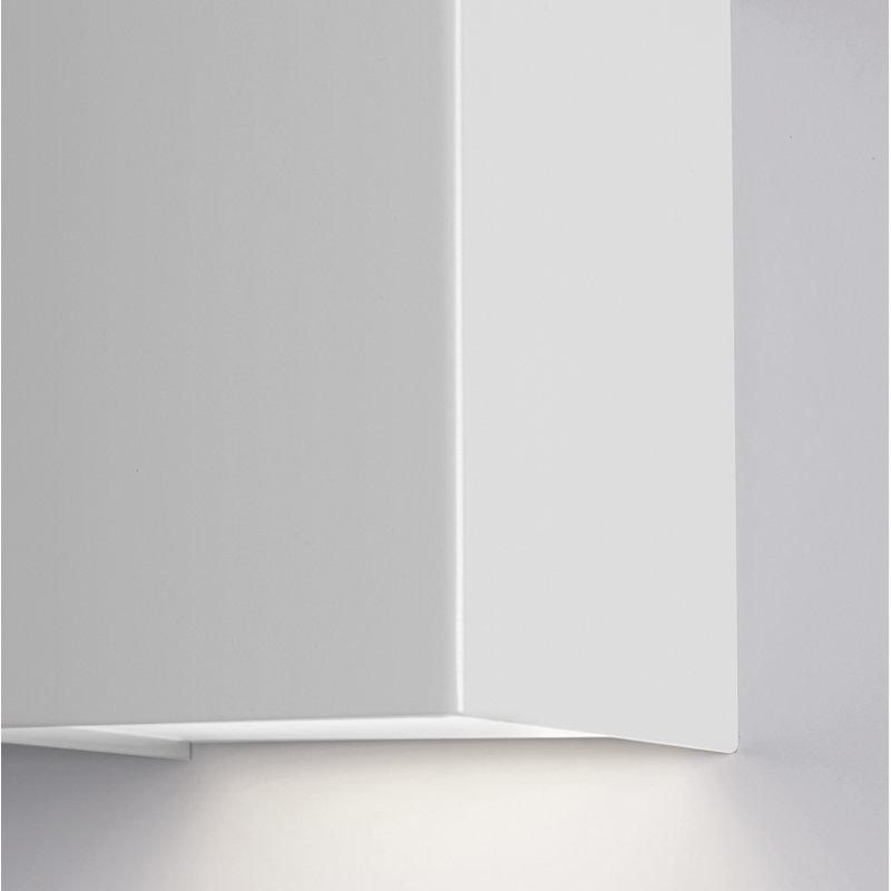 LED Flush Mount, White, 8.5cm H x 5cm W x 5cm D