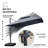 11' Square Cantilever Umbrella with Base and Soft 12 Colours Changing Light for Umbrella-100673674