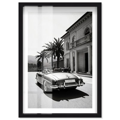 Roadster Shadowbox Print par Notoriart