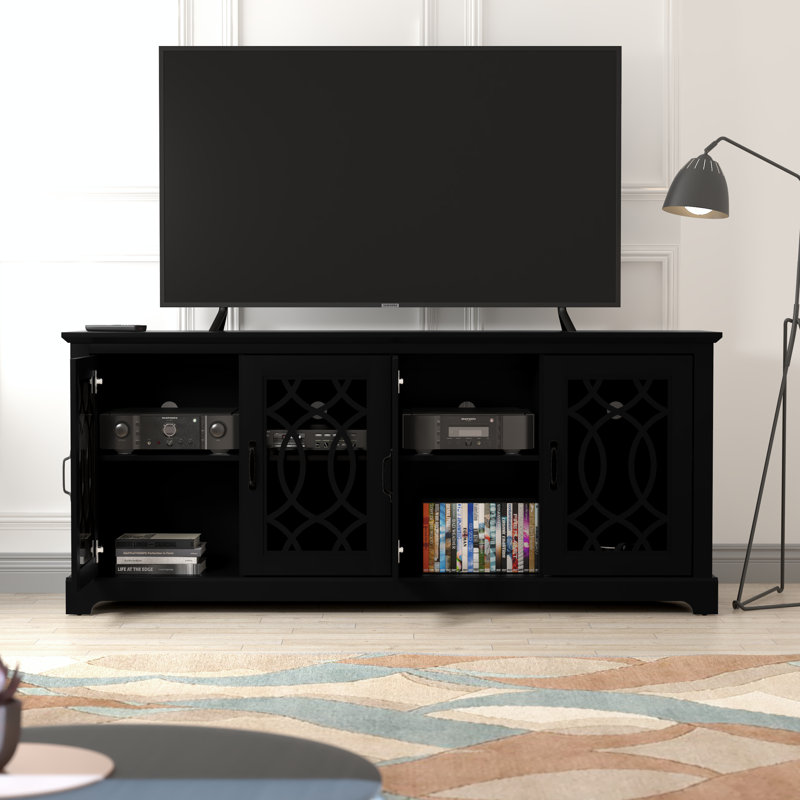 Eleana TV Stand for TVs up to 75", Black