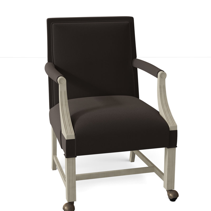Fauteuil rembourré Warwick, 9953 vison, Amande chamois