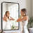 Asua Metal Rectangle Mirror-404896570