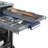ZLINE Autograph 24 in. Tallac 3rd Rack Dishwasher Auto Door Open, 51dBa, Steel Panel, Bronze Handle-65685051