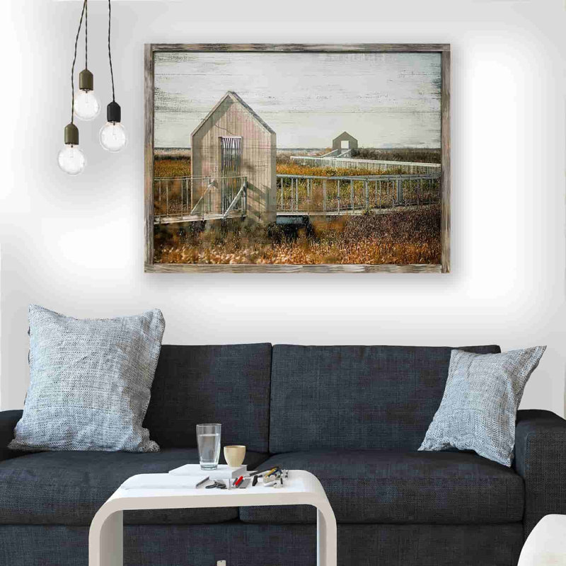 " Wooden Boardwalk ", H 30 po x l 40 po x P 1,5 po