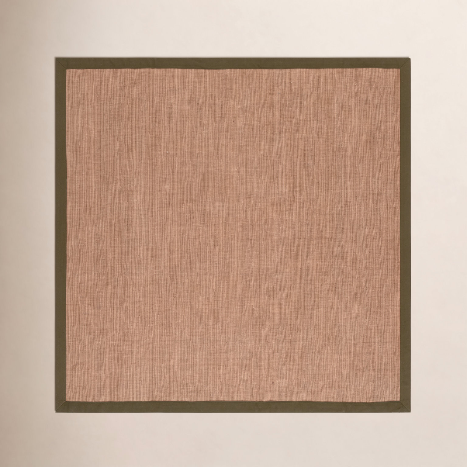 Flatweave Jute Rug, Square 6'