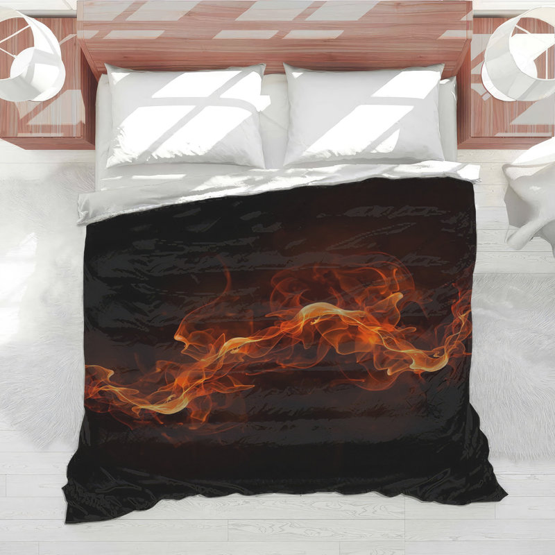 Fiery Flames Comforter, Twin Extra Long