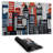 Geometric urban landscape - 14.00"x24.25" Desk mat
