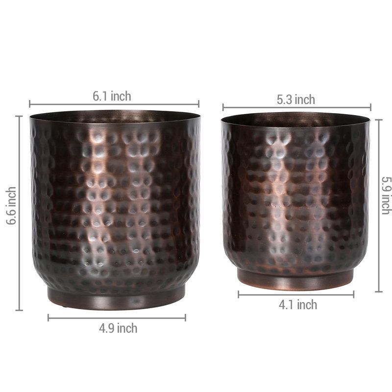 Handmade Pot Planter, Copper