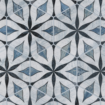 Carreau Merola X 9-7 / 8 po Carreau de porcelaine rétro pour mur et plancher