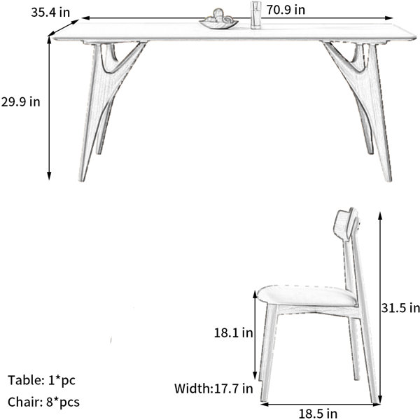 Dimensions du produit