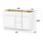 51'' Single Bathroom Vanity Base Only-97679218