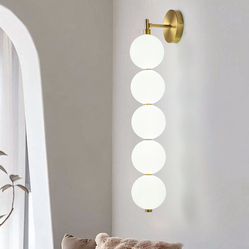 Iron LED Armed Sconce