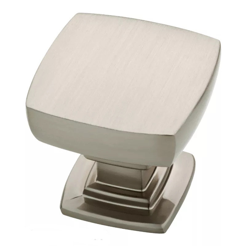 (Paquet de 5) Poignée Webber Builder Fashion 1-1 / 8 pouces, Argent