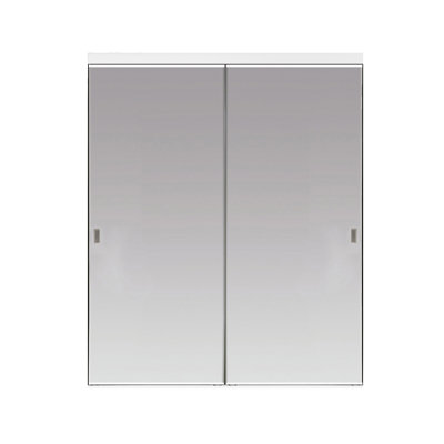 Portes coulissantes en verre pour placard